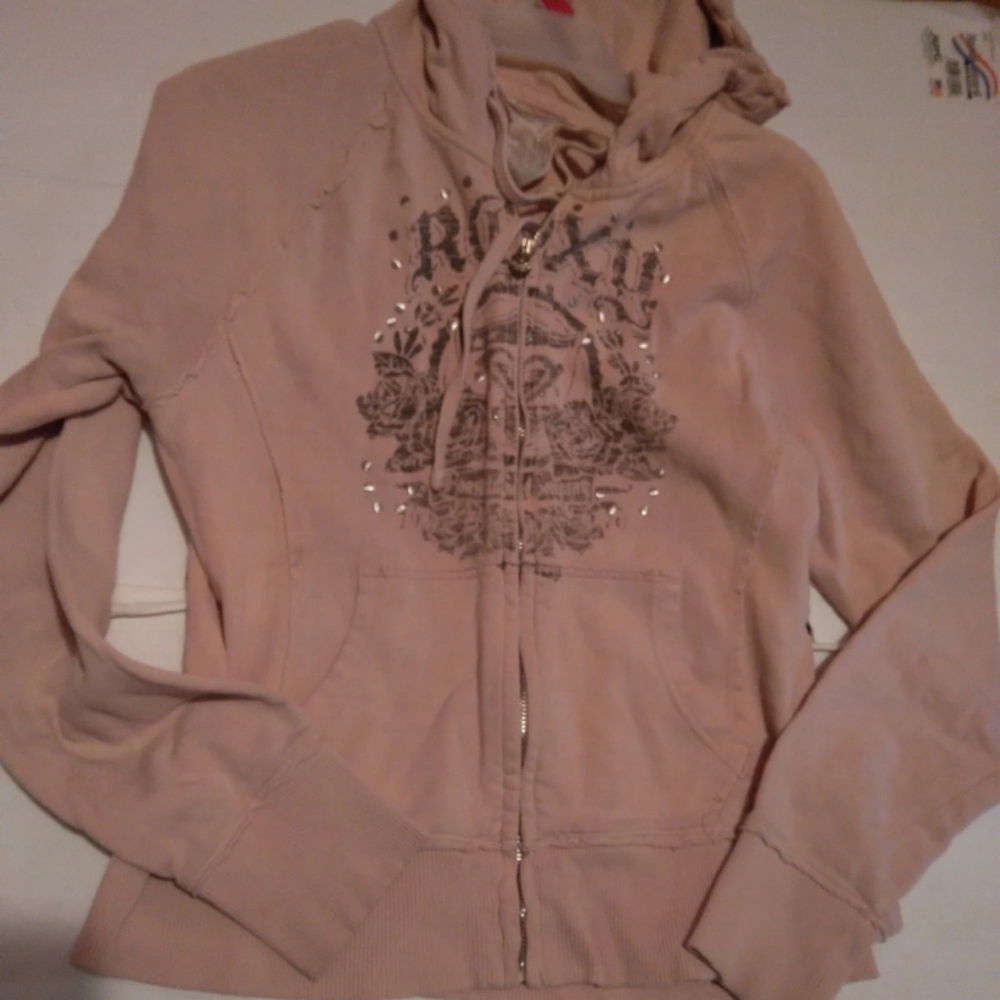 Roxy hooded jacket with pockets